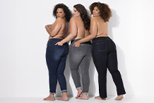 Guida alla vestibilità dei jeans